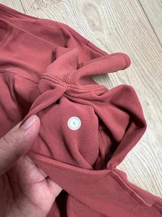 lululemon athletica Wide-Leg Leggings in Rust Red - Picture 4 of 7